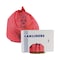 Boardwalk 16 gal Trash Bags, 24 in x 32 in, 1.3 mil, Red, 250 PK BWKIW2432R - alternate 4